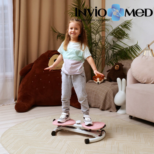 Фитнес платформа /горнолыжный тренажёр DFC "Twister Bow" с эспандерами фото фото 12