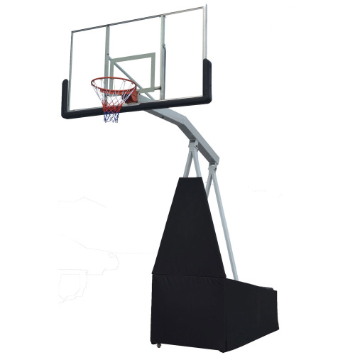 Баскетбольная мобильная стойка DFC STAND72G 180x105CM стекло (семь коробов) фото фото 2
