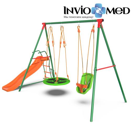 Детский комплекс c горкой DFC RBS-02 фото