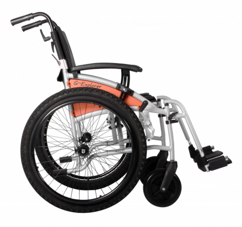 Кресло-коляска Excel G-Lite Pro 24 с широкими приводными колёсами фото 2