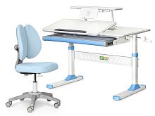 Комплект парта Ergokids TH-320 KBL (арт. TH-320 W/BL + Y-412 Lite KBL) фото