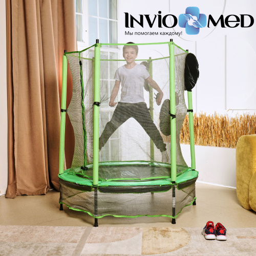 Батут DFC Space Toy KOALA 55 дюймов с сеткой фото фото 16