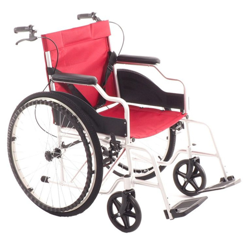 Инвалидная кресло-коляска MET MK-310 алюмиевая, облегченная (арт. 17318)