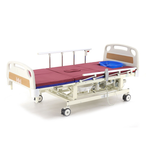 Кровать электрическая Med-Mos DB-11А (МЕ-5218Н-12) с боковым переворачиванием, туалетным устройством и функцией «кардиокресло» и регулировкой высоты фото фото 6