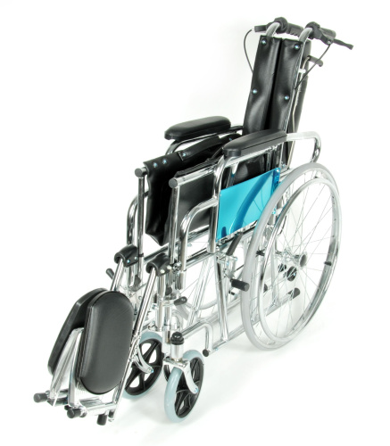 Инвалидная коляска Med-Mos FS954GC (MK-007/46) с подголовником фото 8