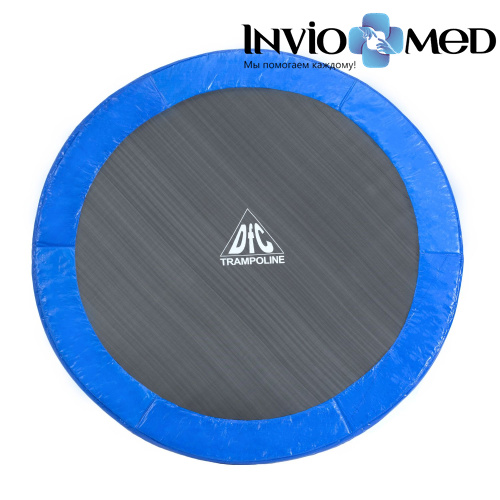 Батут DFC Trampoline Fitness 10ft наружн.сетка, синий (305см) фото фото 4