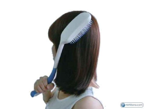 Специальная щетка для волос с длинной ручкой Titan DA-5501 фото фото 2