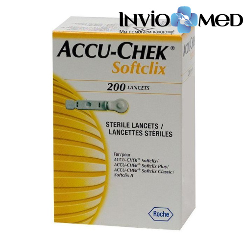 Ланцеты Акку-Чек Софткликс № 200 фото