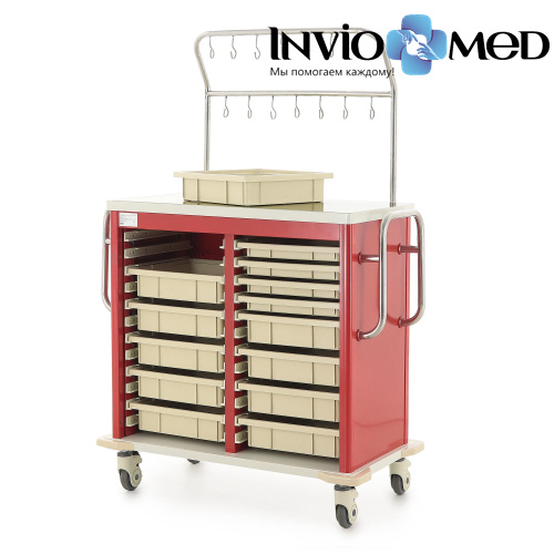 Тележка медицинская Med-Mos ИТТ006Х ТМ-013АН-00 фото фото 3