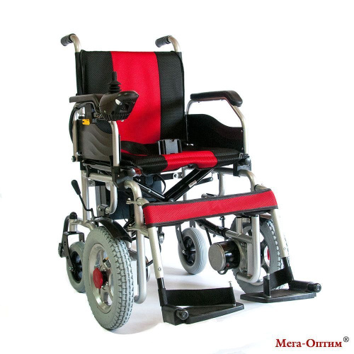 Кресло-коляска Мега-Оптим FS110A с задним электроприводом фото 19