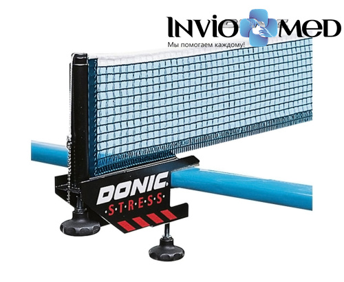 Сетка н/т Donic STRESS черный с синим фото фото 2 Сетка н/т Donic STRESS черный с синим фото фото 2