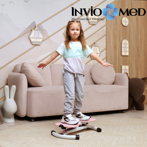 Фитнес платформа /горнолыжный тренажёр DFC "Twister Bow" с эспандерами фото фото 13