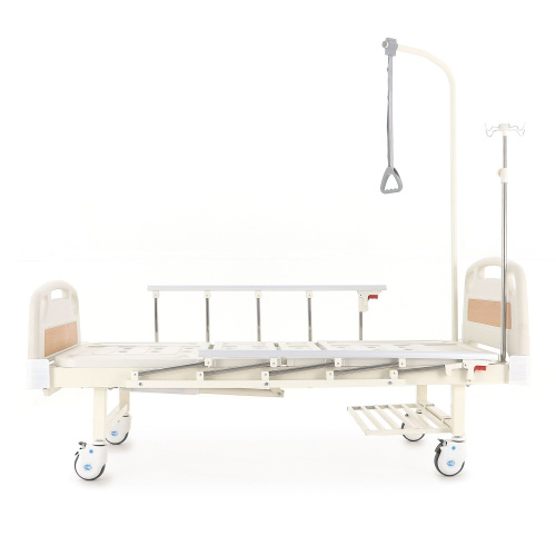 Кровать механическая Med-Mos Е-8 (MM-2014Н-02) (2 функции) с полкой и столиком фото фото 4
