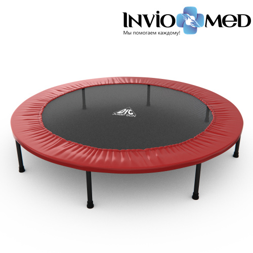 Батут DFC JUMP SUN 60' красный, б/сетки (152см) фото фото 2