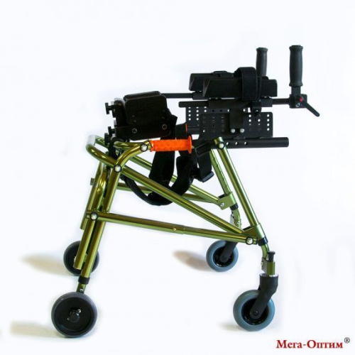 Ходунки для детей больных ДЦП Мега-Оптим HMP-KA2200 с подлокотной опорой фото фото 4