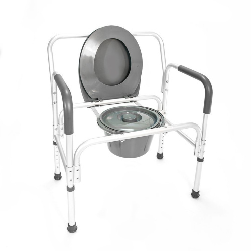 Кресло-стул Мега-Оптим HMP-7007L с санитарным оснащением фото 3