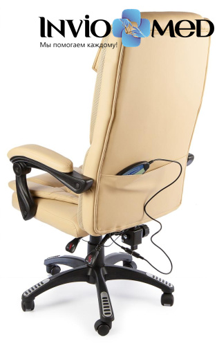 Вибромассажное кресло Calviano 1588 (бежевое) фото фото 3 Вибромассажное кресло Calviano 1588 (бежевое) фото фото 3