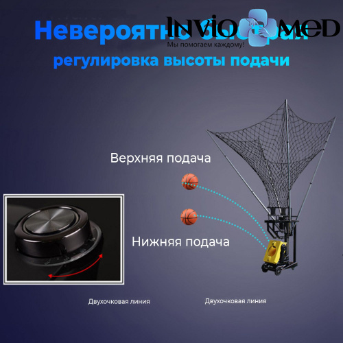 Робот баскетбольный для подачи мячей DFC RB100 фото фото 8 Робот баскетбольный для подачи мячей DFC RB100 фото фото 8