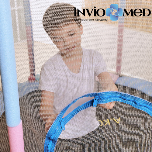 Батут DFC A.KOU KIDS 55 дюймов с сеткой фото фото 15