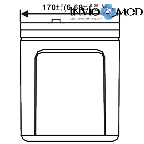 Аккумулятор WBR EVX12750 (75 Aч) для инвалидных колясок фото фото 3