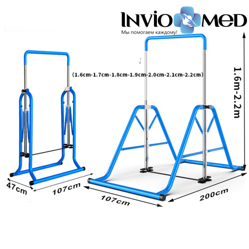 Турник для подростков DFC GA002 складной голубой фото фото 5