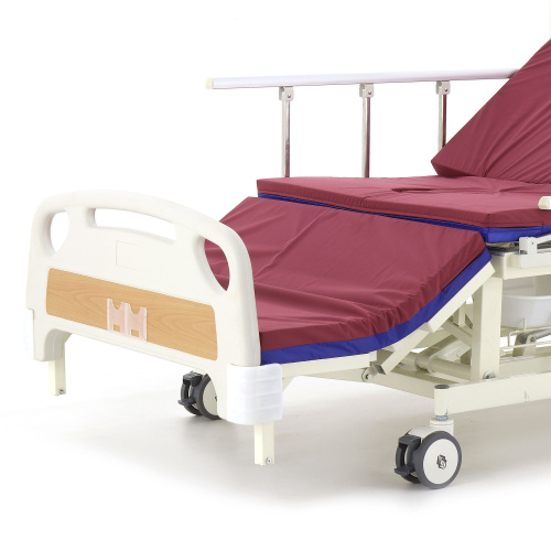 Кровать электрическая Med-Mos DB-11А (МЕ-5218Н-12) с боковым переворачиванием, туалетным устройством и функцией «кардиокресло» и регулировкой высоты фото фото 12
