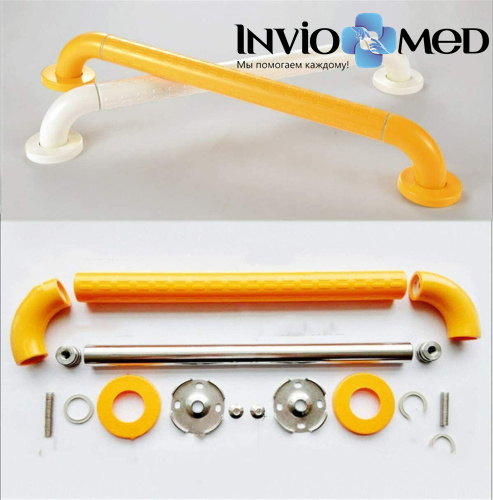 Поручень для санитарно-гигиенических комнат Мега-Оптим 8810 (120 см) фото 3