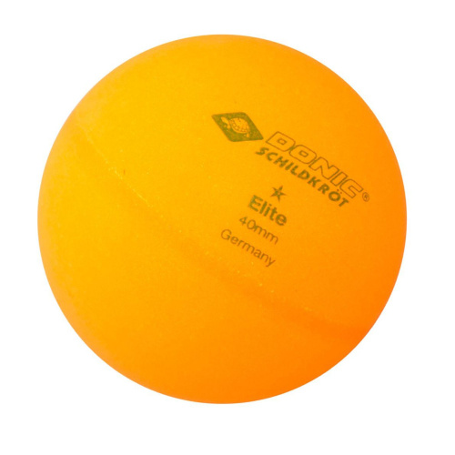 Мячики для н/тенниса DONIC ELITE 1, 6 штук, оранжевый фото фото 3