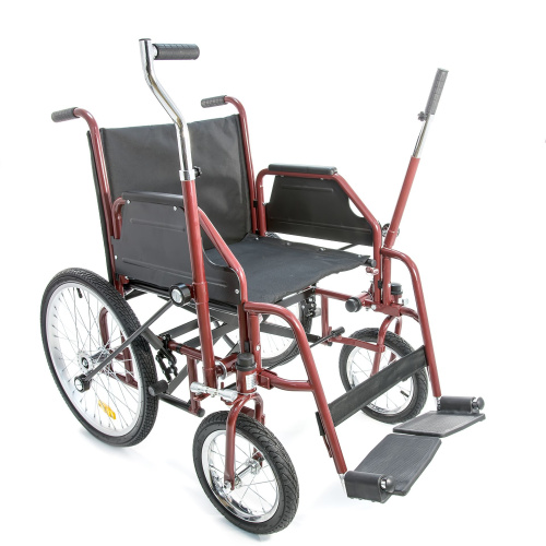 Кресло-коляска Мега-Оптим 514 AC с рычажным приводом
