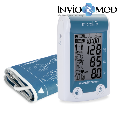 Профессиональный тонометр Microlife WatchBP Home A для дома (без адаптера) фото