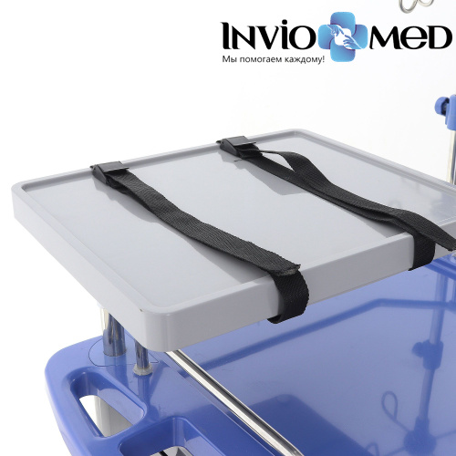 Столик реанимационный, анестезиологический ЕТ850-01 фото фото 5