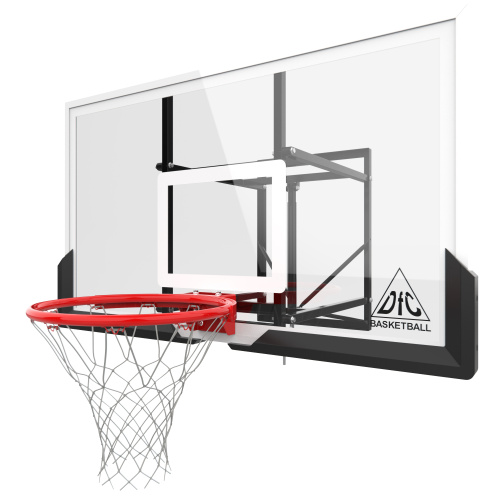 Баскетбольный щит DFC 136x80см поликарбонат BOARD54P (два короба) фото фото 3