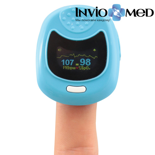 Пульсоксиметр Med-Mos CMS 50QB (Желтый) фото