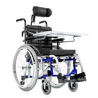 Кресло-коляска Ortonica Leo для детей инвалидов с подголовником и боковыми поддержками / Puma 600