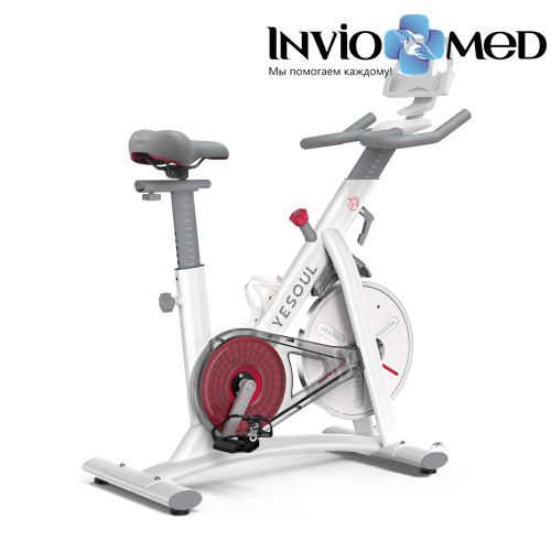 Велотренажер DFC Yesoul BS3-W белый фото фото 2