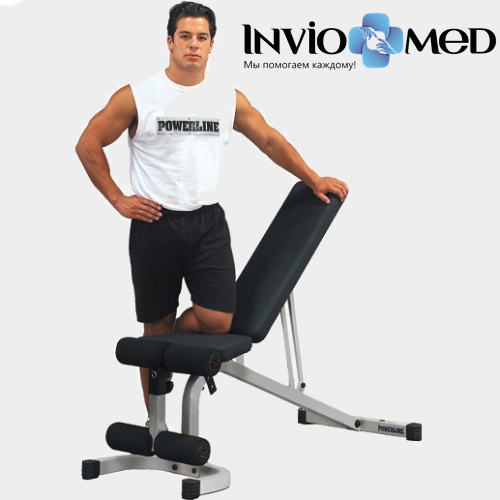 Универсальная регулируемая скамья Powerline PFID130 фото