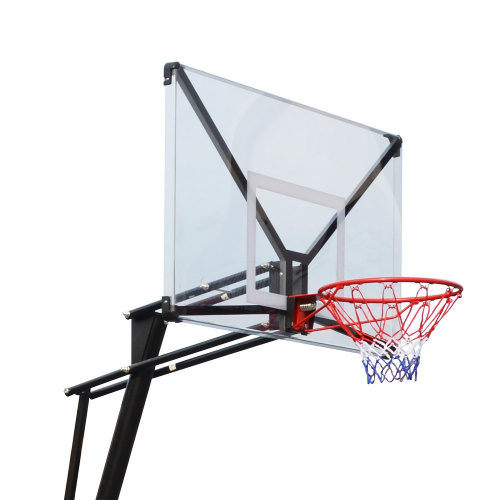 Баскетбольная мобильная стойка DFC STAND54T 136x80см поликарбонат фото фото 5
