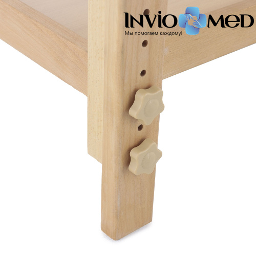 Стационарный массажный стол деревянный Med-Mos FIX-MT2 (МСТ-31Л) фото 14