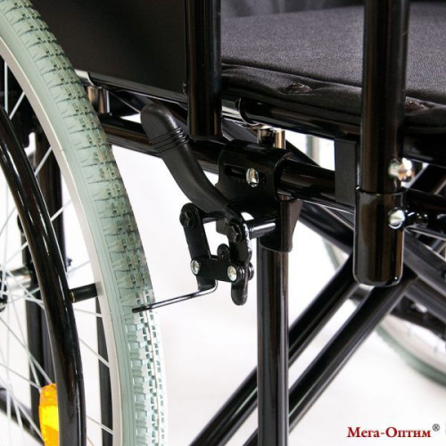 Кресло-коляска Мега-Оптим 711 AE (нейлон) повышенной грузоподъемности фото 6