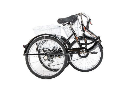Велосипед трехколесный для взрослых РВЗ Чемпион 24" 6 скоростей складной фото 2