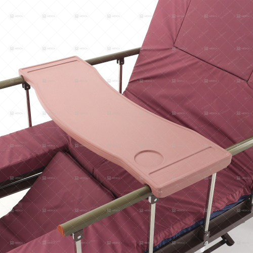 Кровать механическая Med-Mos YG-5 (ММ-5124Н-00) с боковым переворачиванием, туалетным устройством и функцией «кардиокресло» фото фото 4