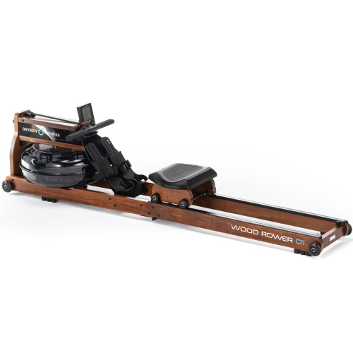 Гребной тренажер домашний OXYGEN FITNESS WOOD ROWER Q1 фото