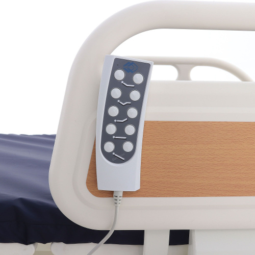 Кровать реанимационная электрическая Med-Mos DB-3 (5 функций)  (МЕ-4019Н-00) с выдвижным ложементом и растоматом CPR+аккумулятор с растоматом фото фото 13