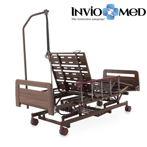 Кровать электрическая MED-MOS DB-6 (ЛДСП венге) с аккумулятором и удлинением фото фото 2 Кровать электрическая MED-MOS DB-6 (ЛДСП венге) с аккумулятором и удлинением фото фото 2