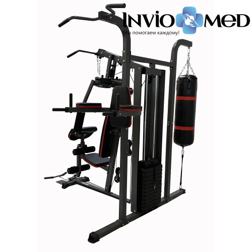 Силовой комплекс DFC D7006 (3 короба + 2 груза) фото фото 7