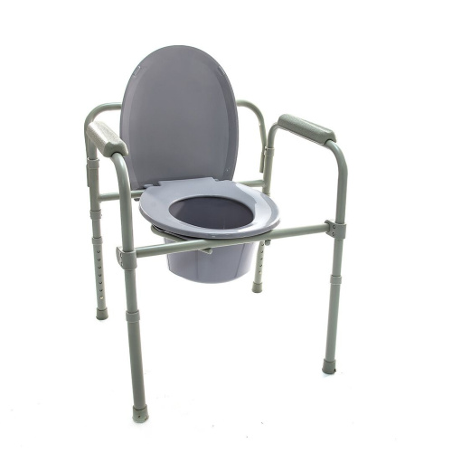 Кресло-стул Мега-Оптим HMP-7210A с санитарным оснащением