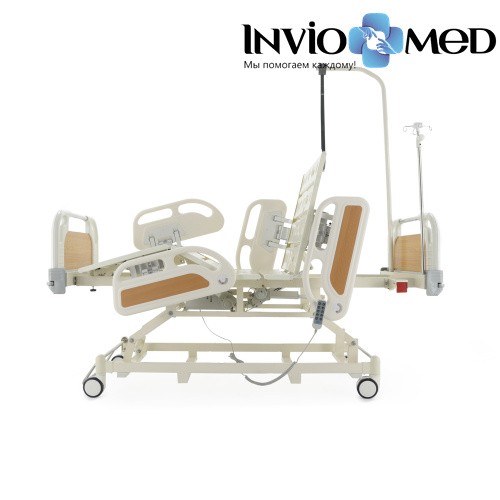 Кровать реанимационная электрическая Med-Mos DB-3 (6 функций) (МE-4039Н-01) с выдвижным ложементом и растоматом CPR+аккумулятор фото фото 5 Кровать реанимационная электрическая Med-Mos DB-3 (6 функций) (МE-4039Н-01) с выдвижным ложементом и растоматом CPR+аккумулятор фото фото 5