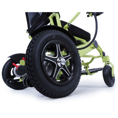 Малогабаритная кресло-коляска с электроприводом MET Compact 35 (арт. 16233) 1 аккумулятор фото 5