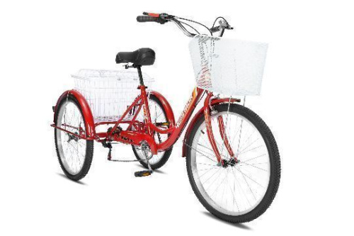 Велосипед трехколесный для взрослых РВЗ Чемпион 24" 6 скоростей фото 4