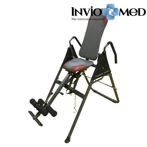 Инверсионный стол с сиденьем DFC SJ7200A складной фото фото 2